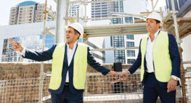 Growthbuilt CEO's (left) Peter Sukka and (right) Colin Rahim.
