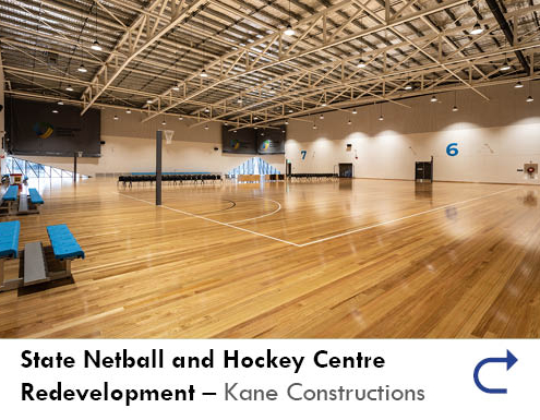 State Netball and Hockey Centre Redevelopment PDF link