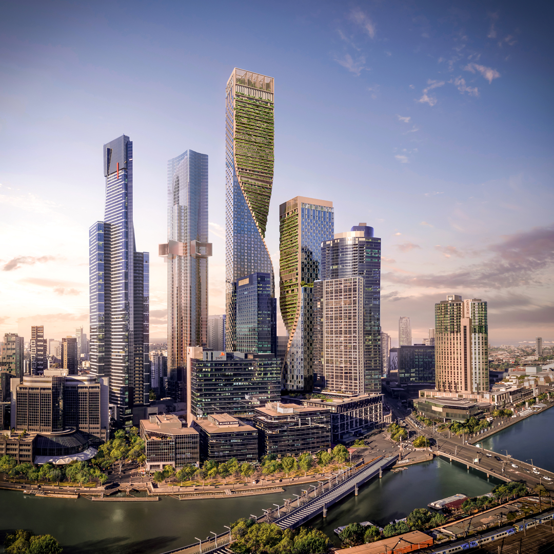 Australia’s 2B tallest tower set to tallest vertical garden in