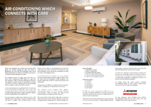link to the pdf of the misubishi article featuring camp hill aged care project, as featured in the Australian National Construction Review.