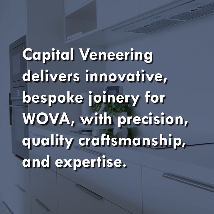 Capital Veneering delivered innovative, bespoke joinery for WOVA - Case ...